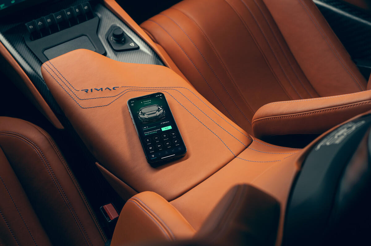 85 Rimac Nevera 2021 official reveal phone app 85 Rimac Nevera 2021 official reveal phone app