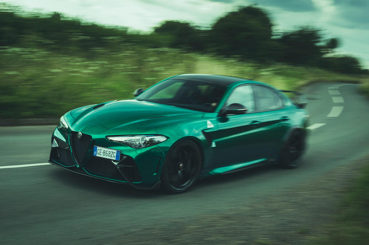 85 road testers cars of 2021 Alfa Romeo GTAm front