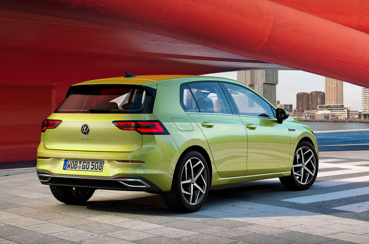 2020 Volkswagen Golf Mk8 official press - static rear