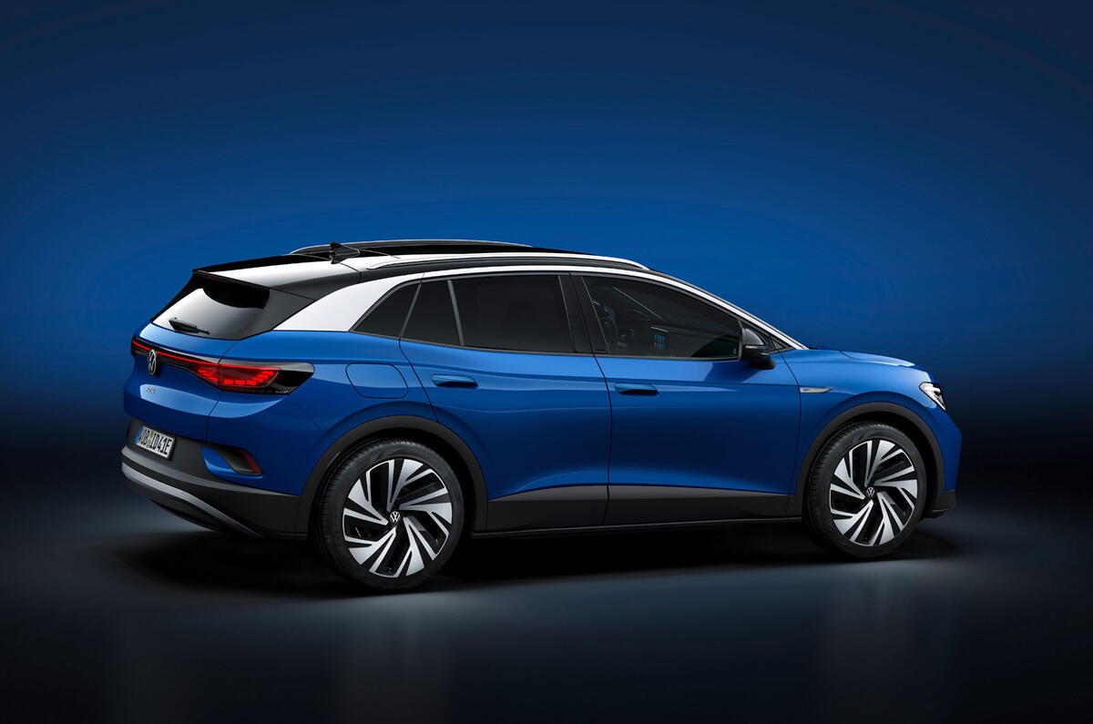 Volkswagen ID 4 official images - static rear