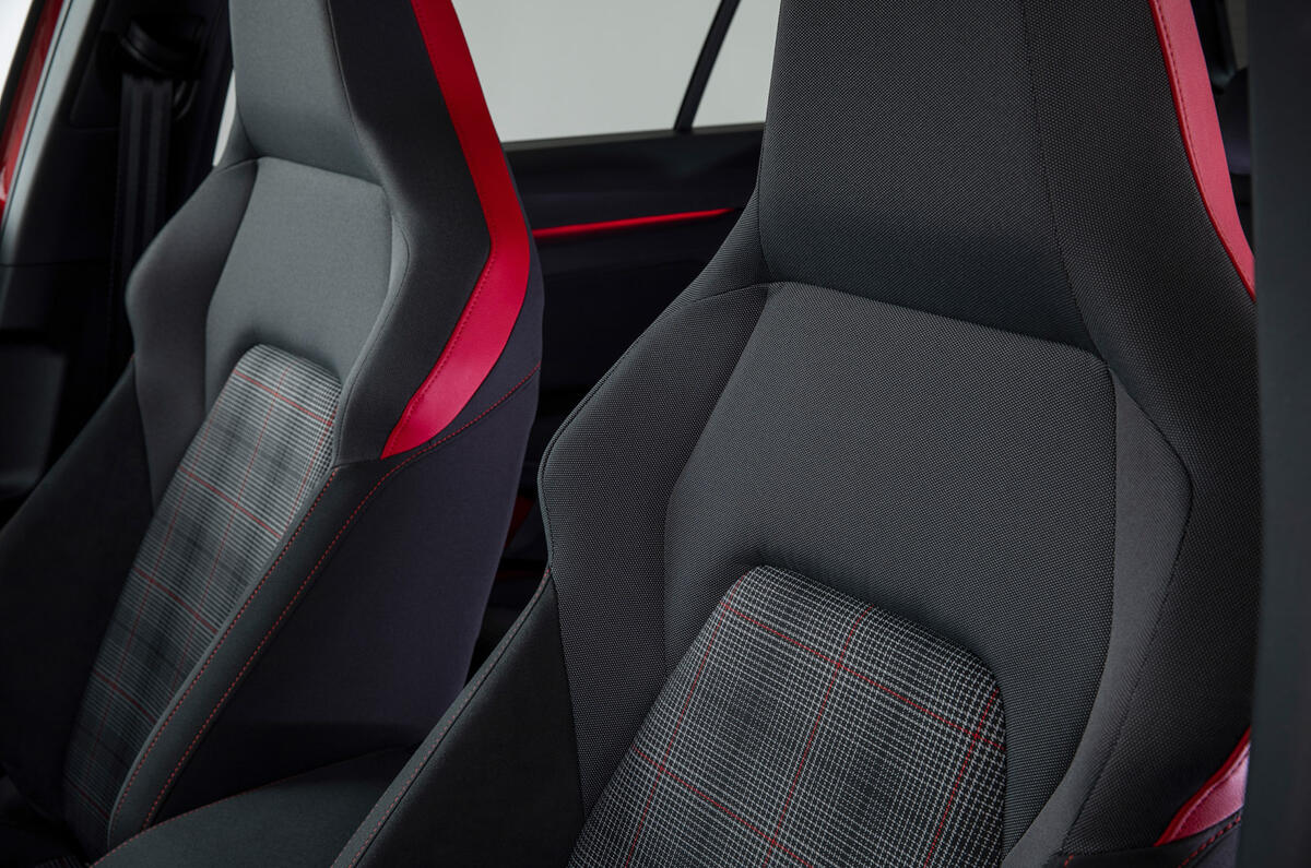 Volkswagen Golf GTI 2020 - seats Volkswagen Golf GTI 2020 - seats