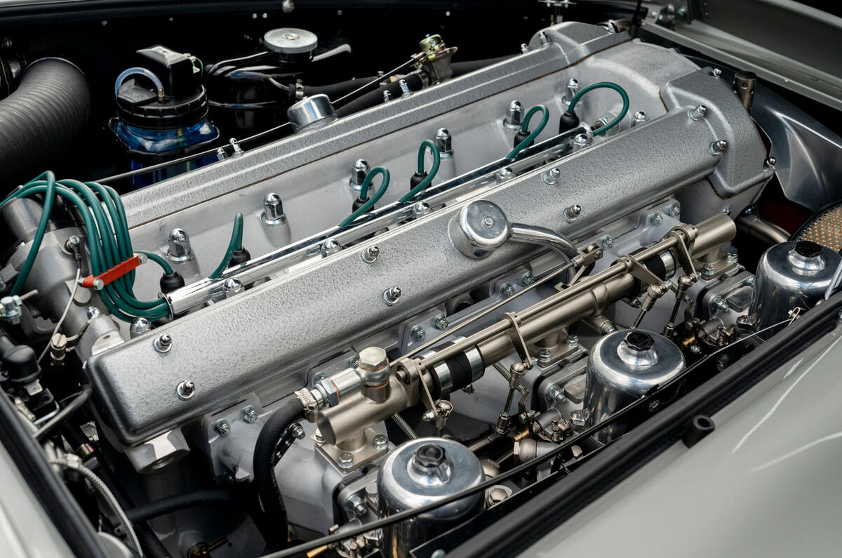 Aston Martin DB5 Goldfinger Continuation engine Aston Martin DB5 Goldfinger Continuation engine