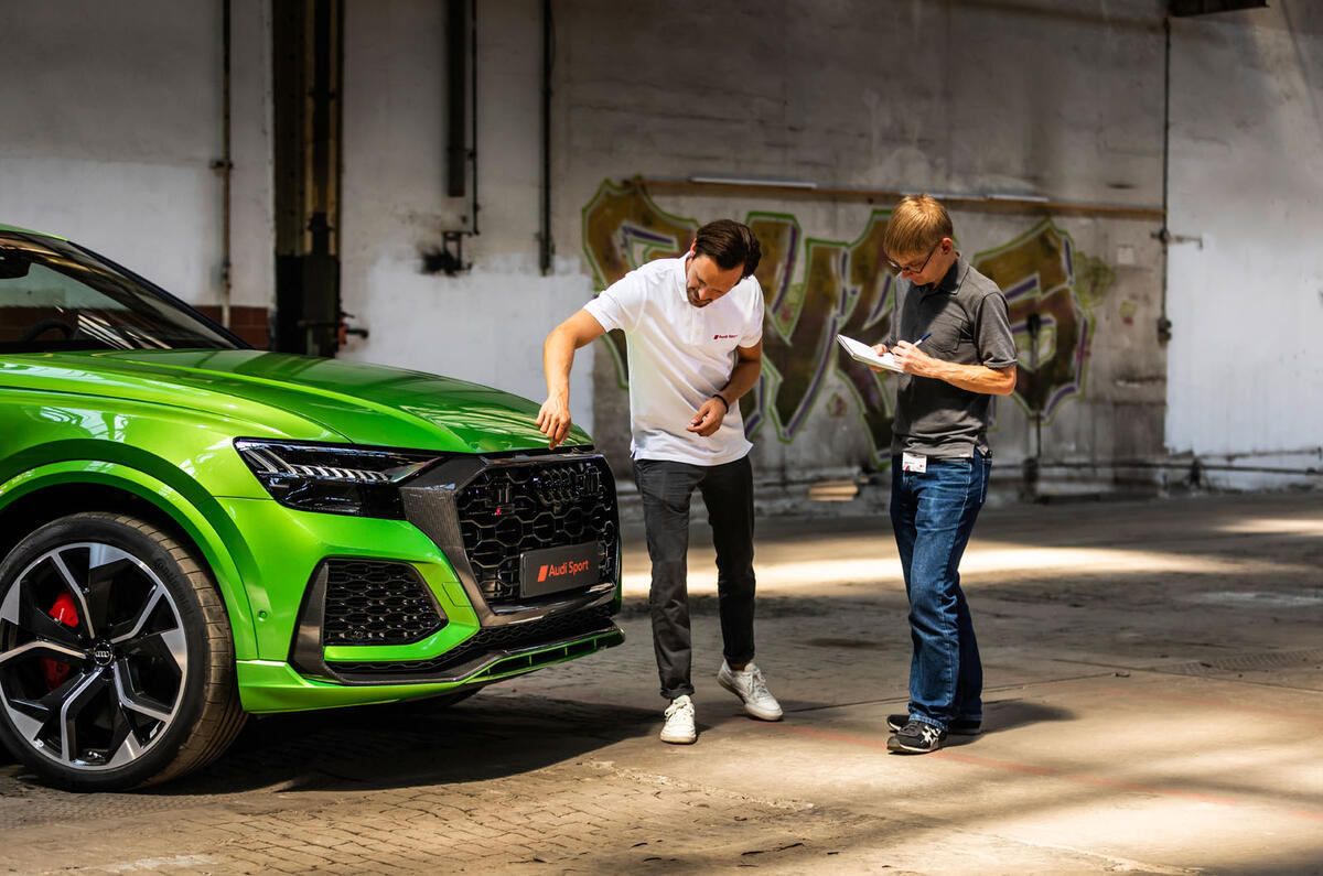 Audi RS Q8 2020 official reveal photos - Q&A front