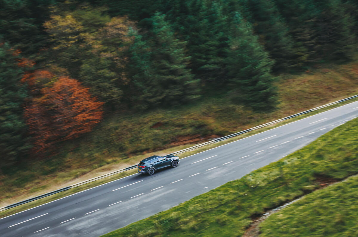 86 Bentley Cupra Christmas road trip cupra driving side