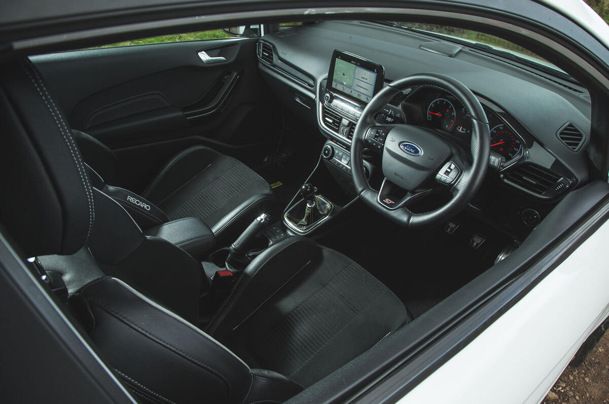 Britain's best affordable drivers car 2020 - Fiesta Mountune - interior Britain's best affordable drivers car 2020 - Fiesta Mountune - interior
