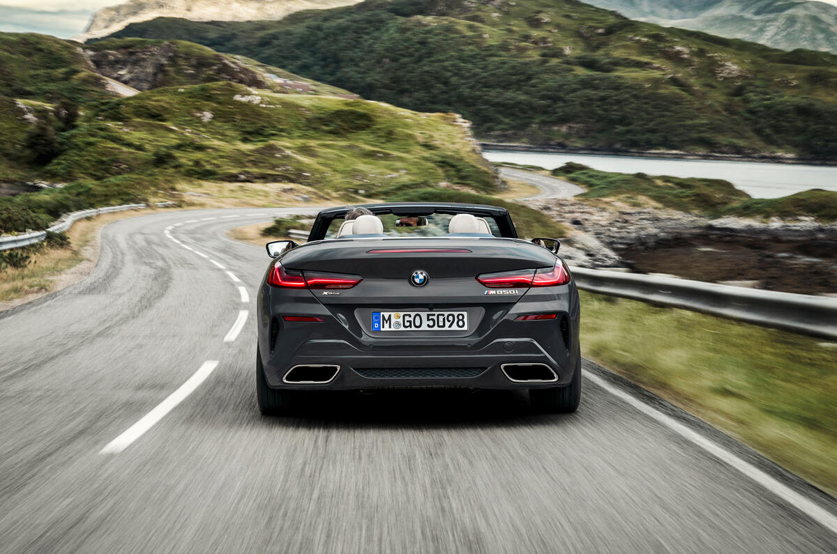 BMW 8 Series cabriolet 2018 official reveal - rear