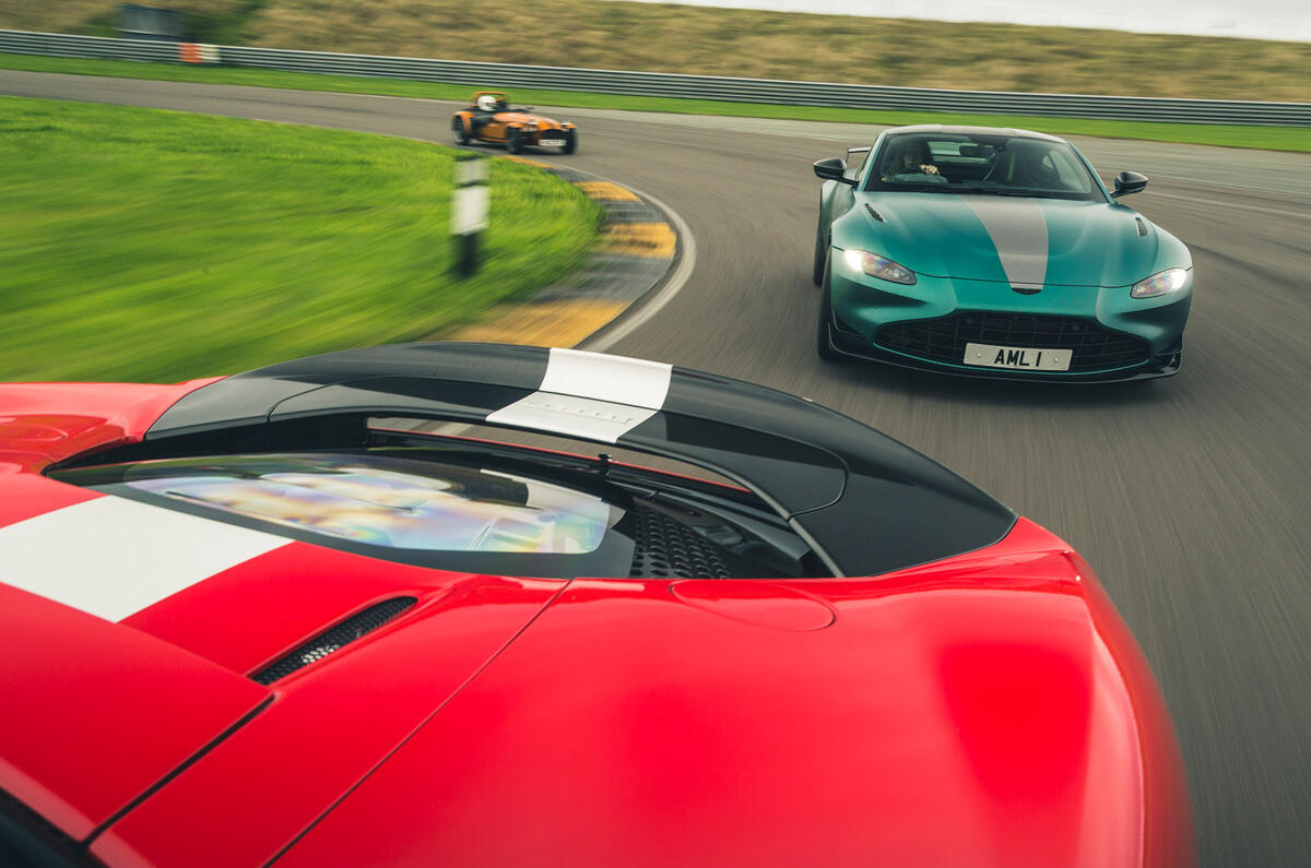 86 Britains best drivers car 2021 ferrari aston caterham track cornering 86 Britains best drivers car 2021 ferrari aston caterham track cornering