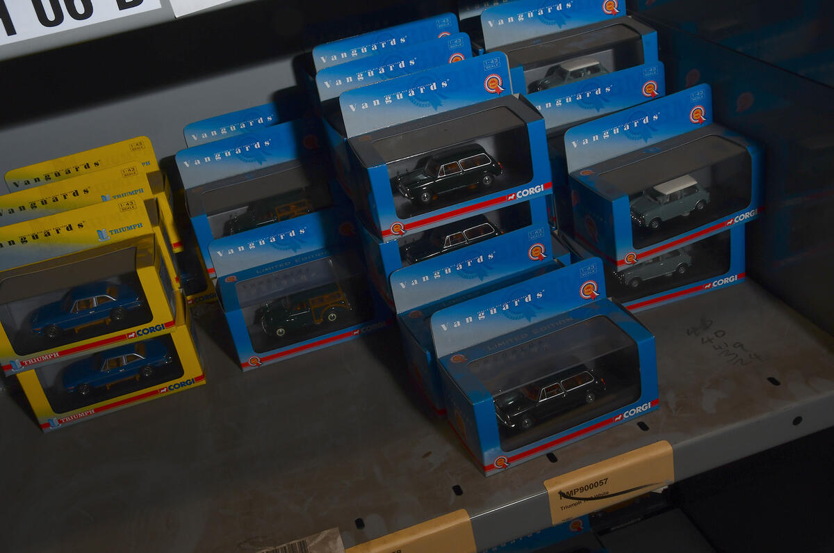 86 British Motor Heritage factory visit 2021 toys