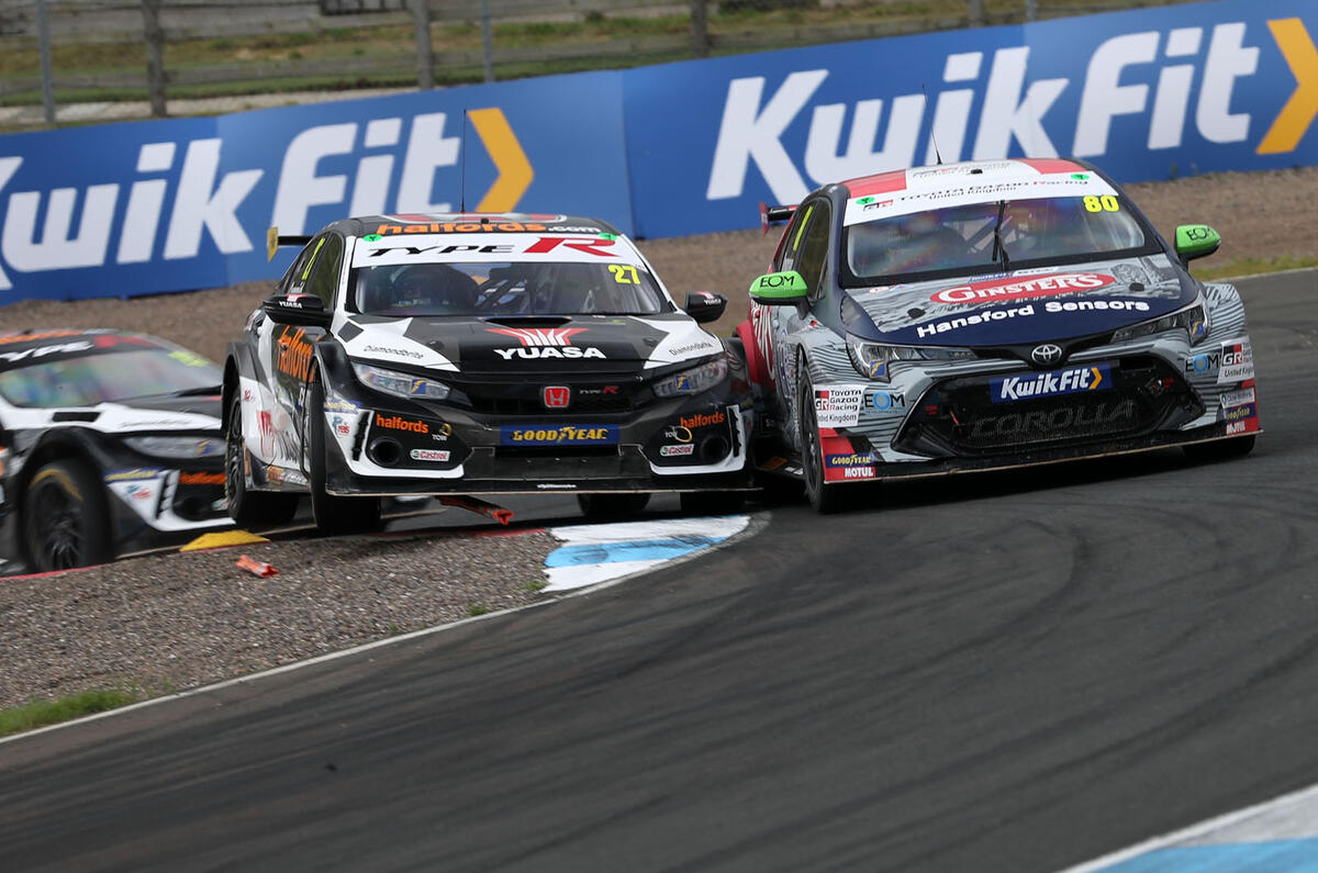 BTCC meeting the officials - Ingram and Cammish BTCC meeting the officials - Ingram and Cammish