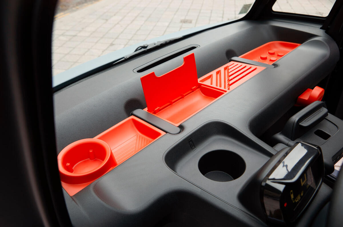Citroen Ami (LHD) 2020 UK first drive review - dashboard storage