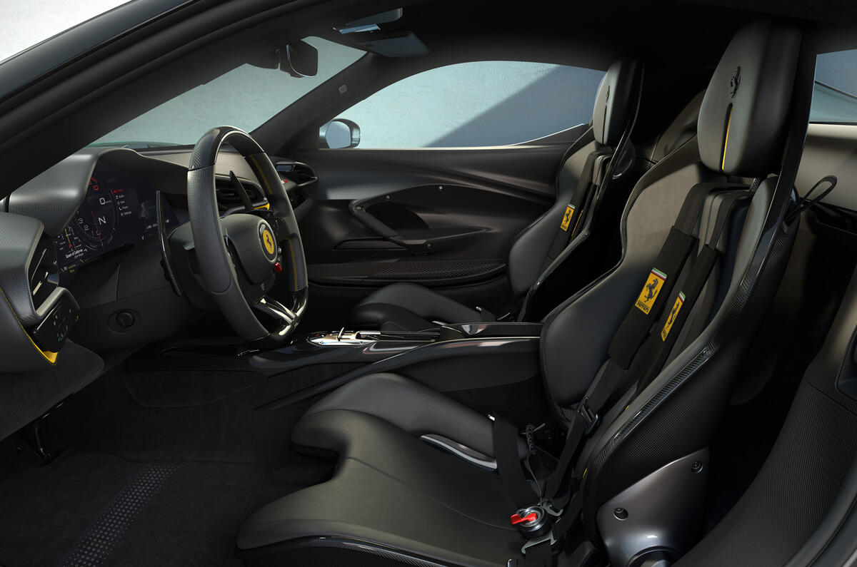 86 Ferrari 296 GTB 2021 Assetto Fiorano cabin 86 Ferrari 296 GTB 2021 Assetto Fiorano cabin