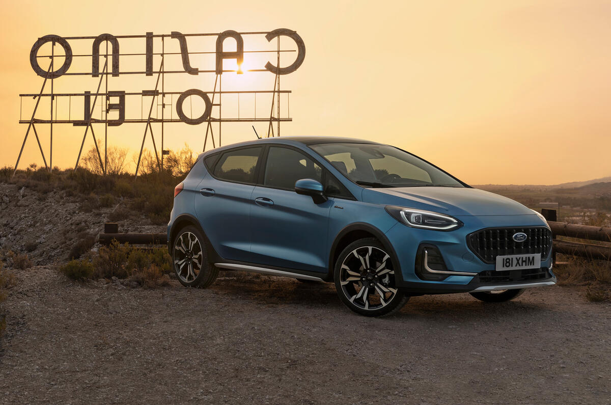 86 Ford Fiesta 2021 refresh Active static