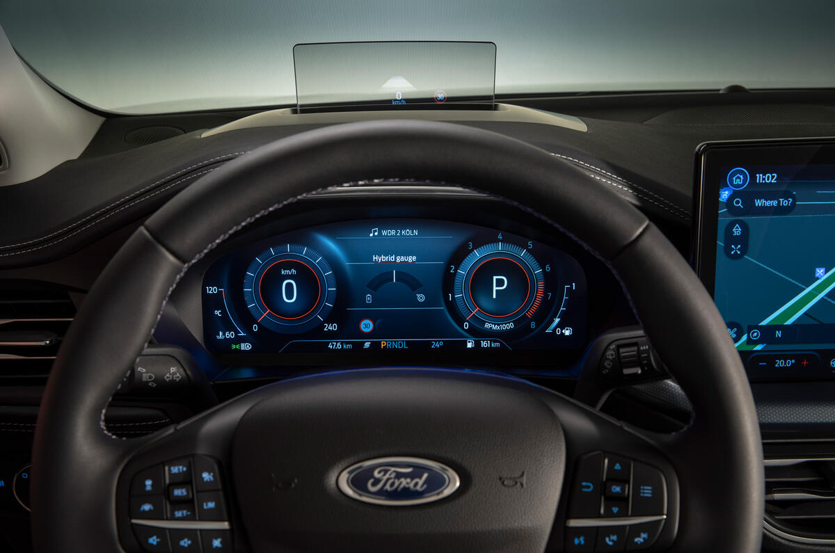 86 Ford Focus 2021 refresh official images HUD 86 Ford Focus 2021 refresh official images HUD