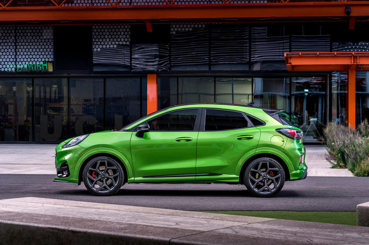 Ford Puma ST official images - static side Ford Puma ST official images - static side