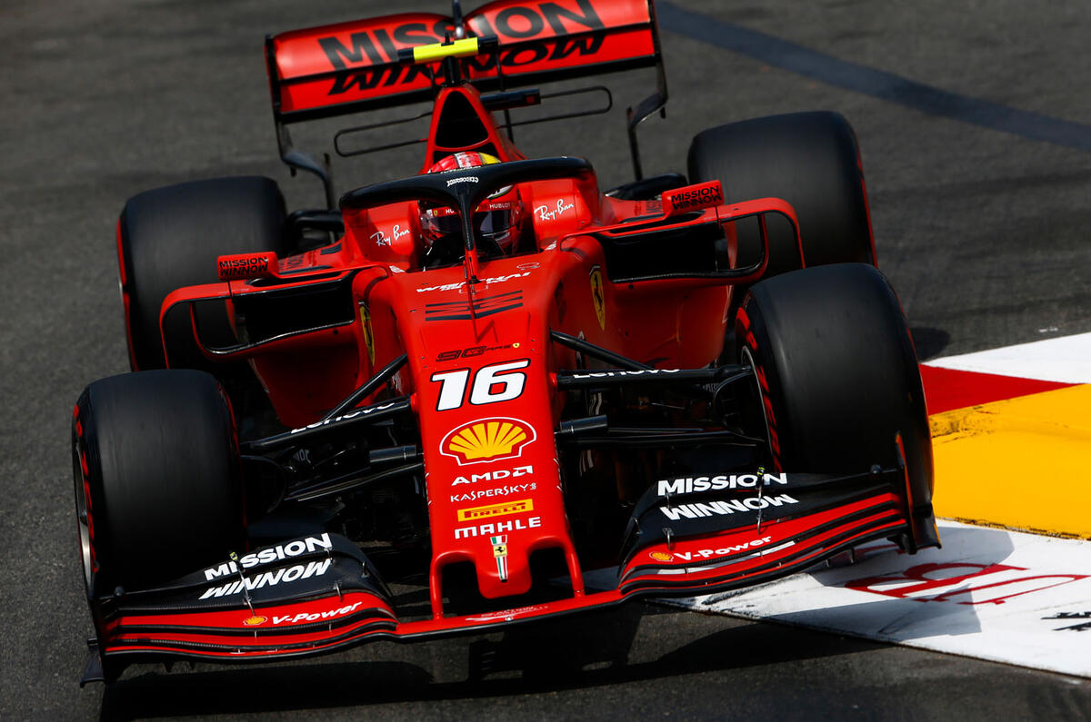 Charles Leclerc interview, 2019 British Grand Prix - chicane