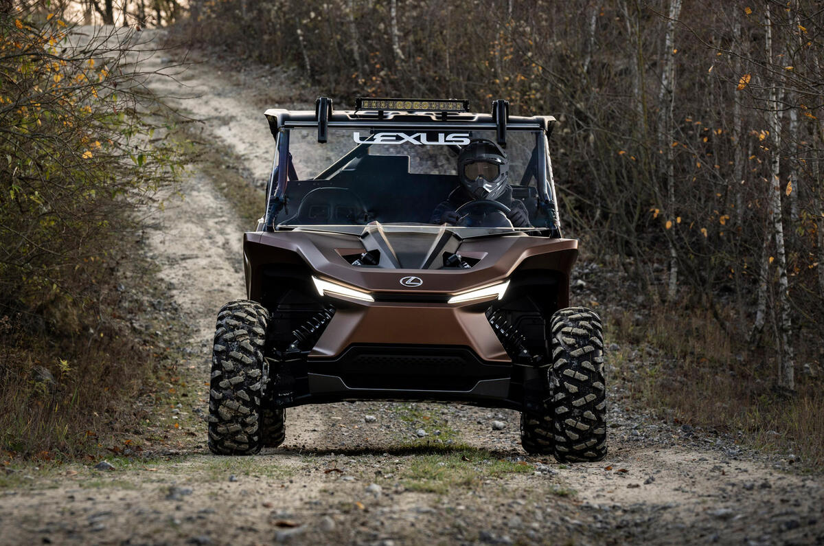 86 Lexus ROV concept 2021 trail front