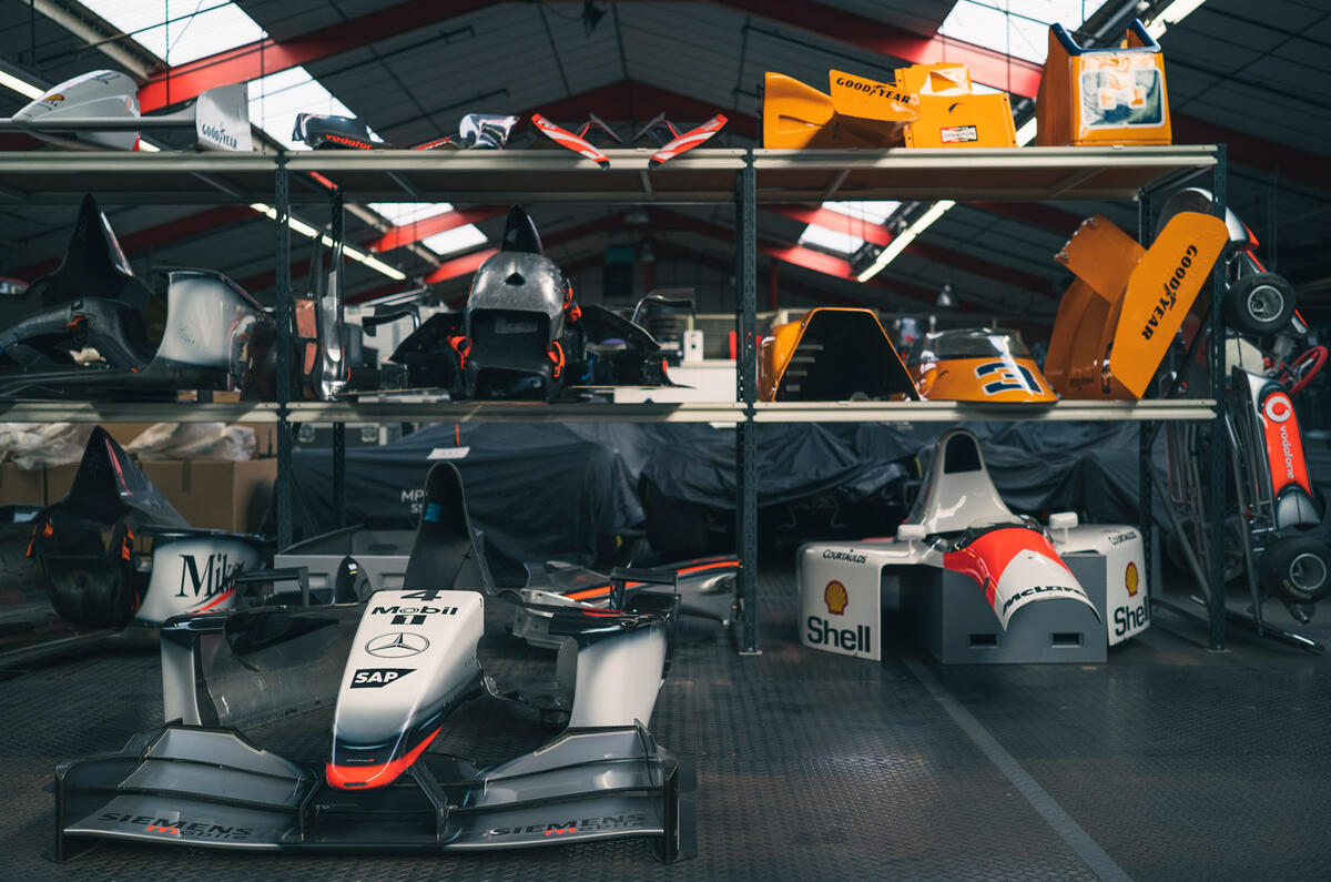 86 mclaren heritage f1 parts