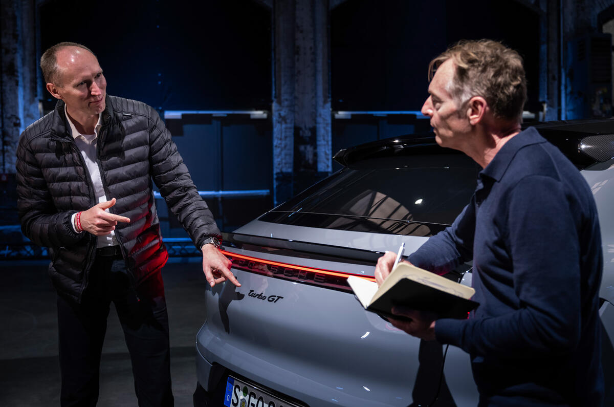 86 Porsche Cayenne GT 2021 official reveal rear badge