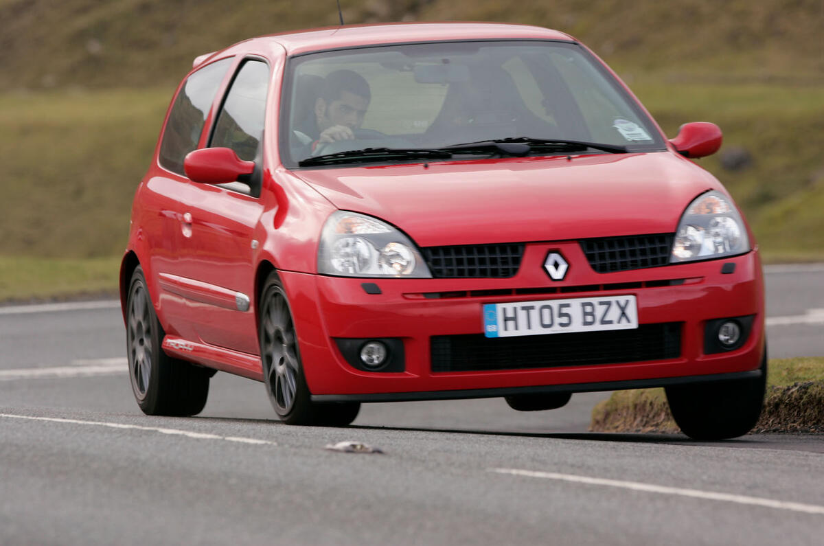 Renaultsport history picture special - Renaultsport Clio 182 front Renaultsport history picture special - Renaultsport Clio 182 front