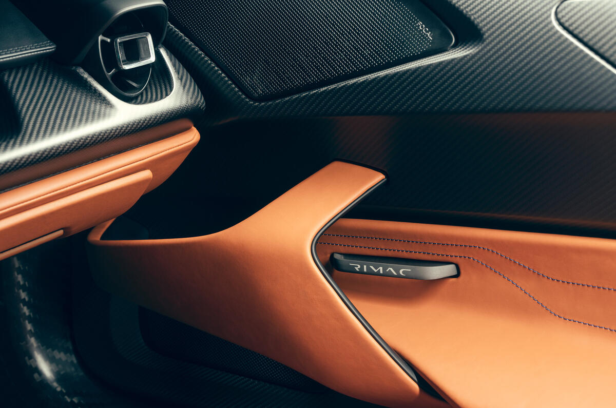 86 Rimac Nevera 2021 official reveal interior trim 86 Rimac Nevera 2021 official reveal interior trim