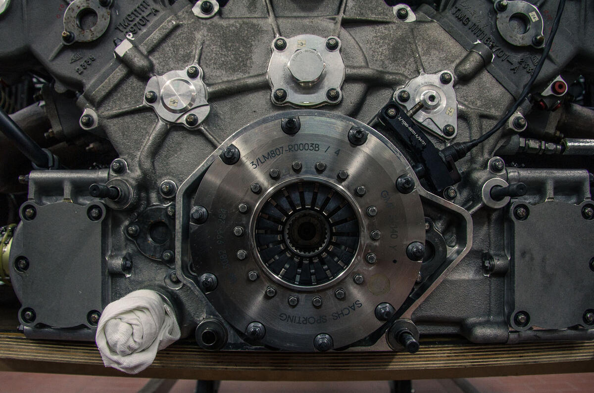 Waking the Toyota GT-One - clutch