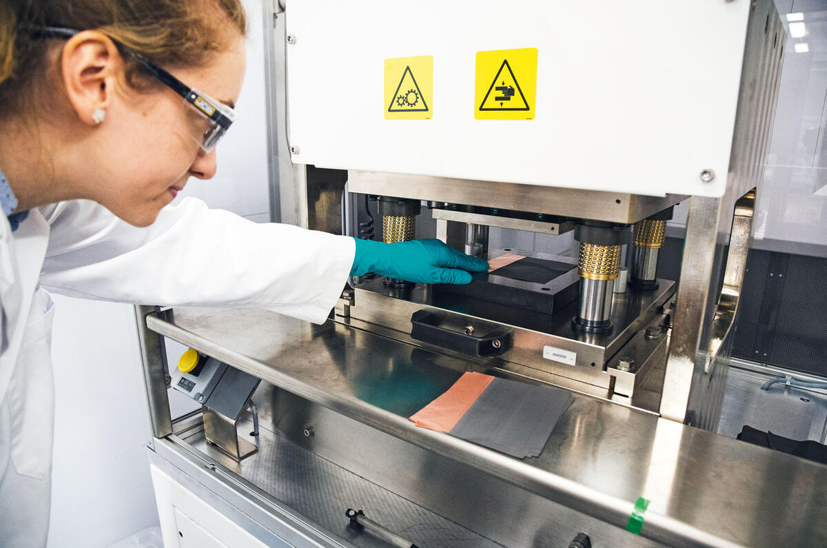 We built a Lithium-ion battery - cutting