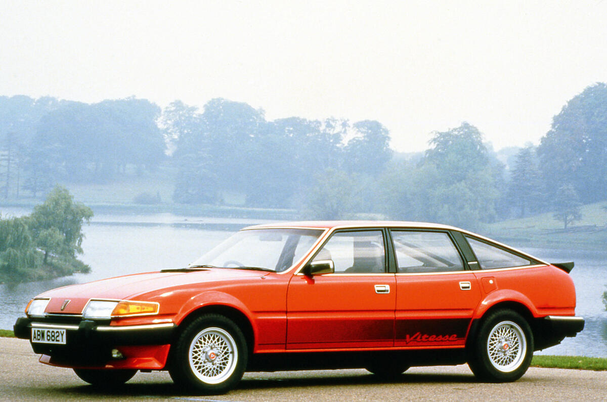 Rover Vitesse 1982 - stationary side Rover Vitesse 1982 - stationary side