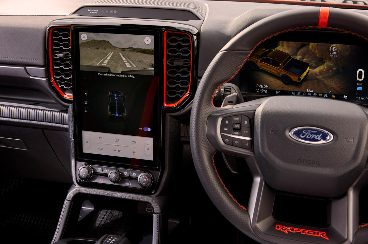87 2022 Ford Ranger Raptor official reveal infotainment 87 2022 Ford Ranger Raptor official reveal infotainment