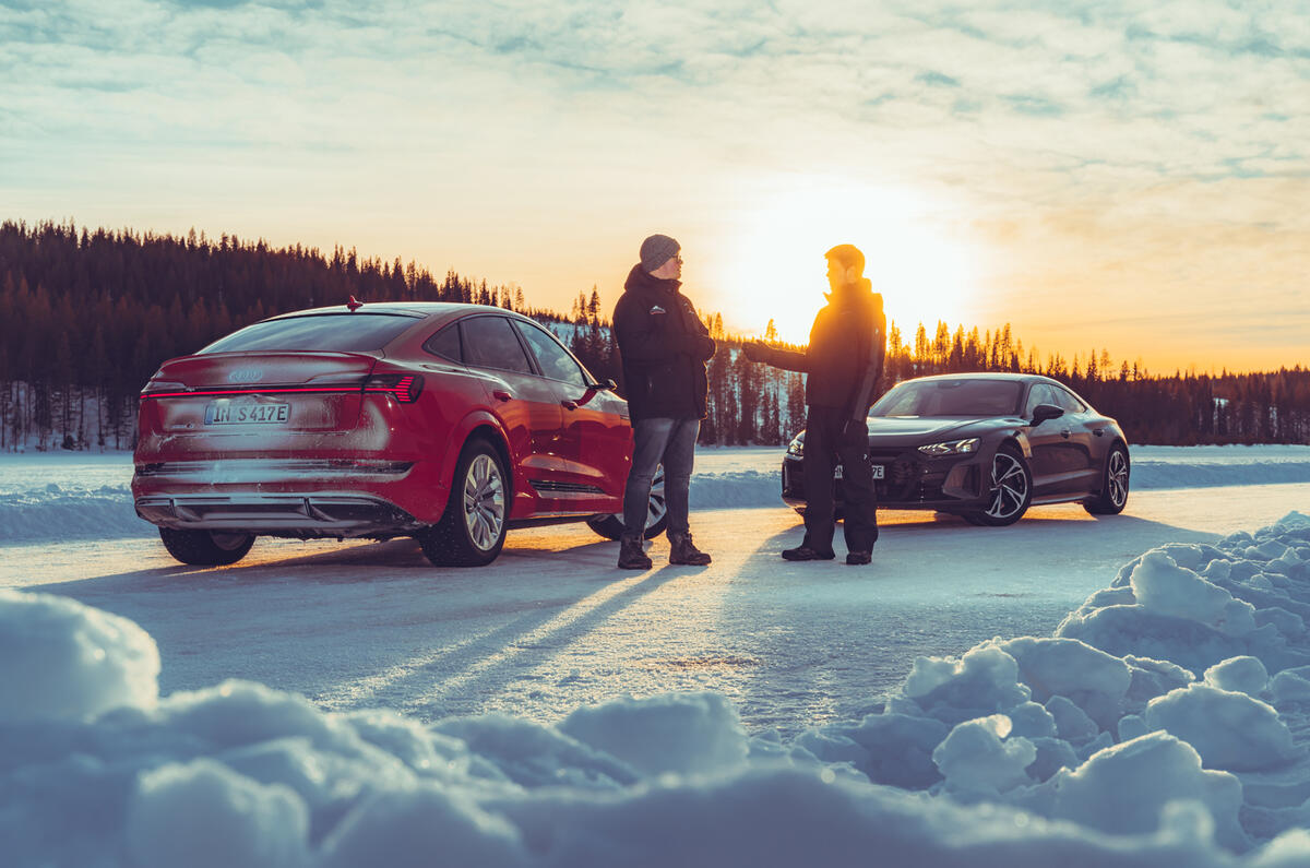 87 Audi E tron S Sportback audi etron gt static sunset 87 Audi E tron S Sportback audi etron gt static sunset