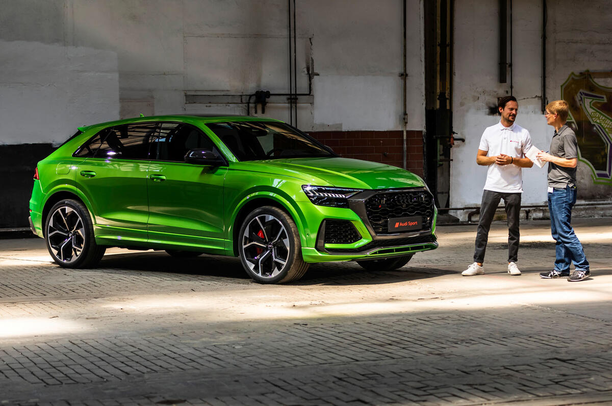 Audi RS Q8 2020 official reveal photos - interview