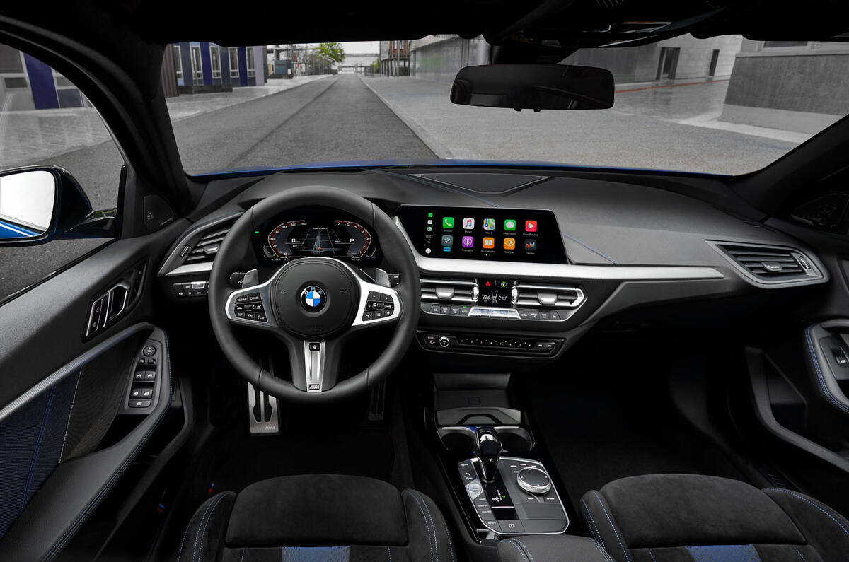 BMW 1 Series 2019 official reveal - dashboard