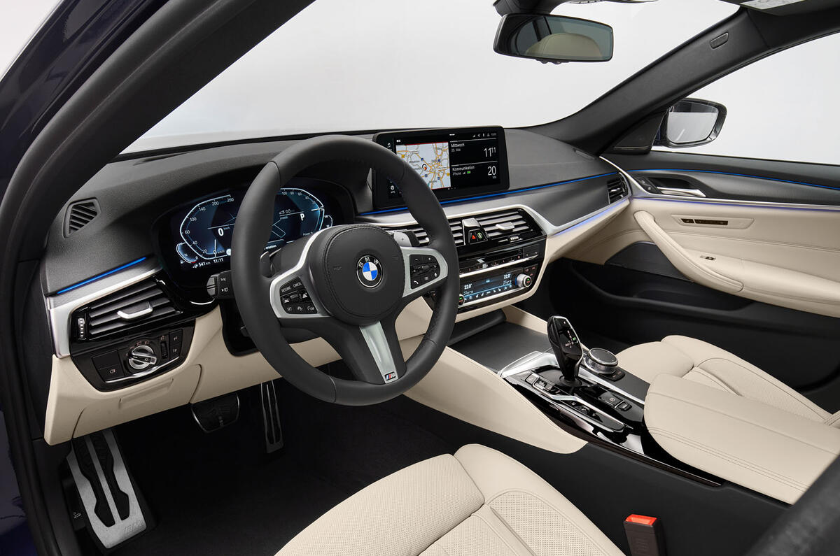 BMW 530e 2020 facelift official images - interior BMW 530e 2020 facelift official images - interior