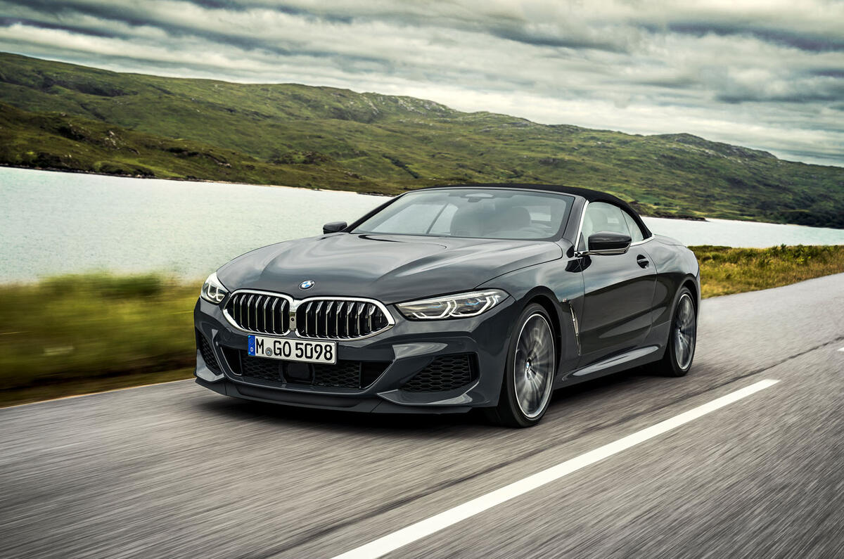 BMW 8 Series cabriolet 2018 official reveal - roof up