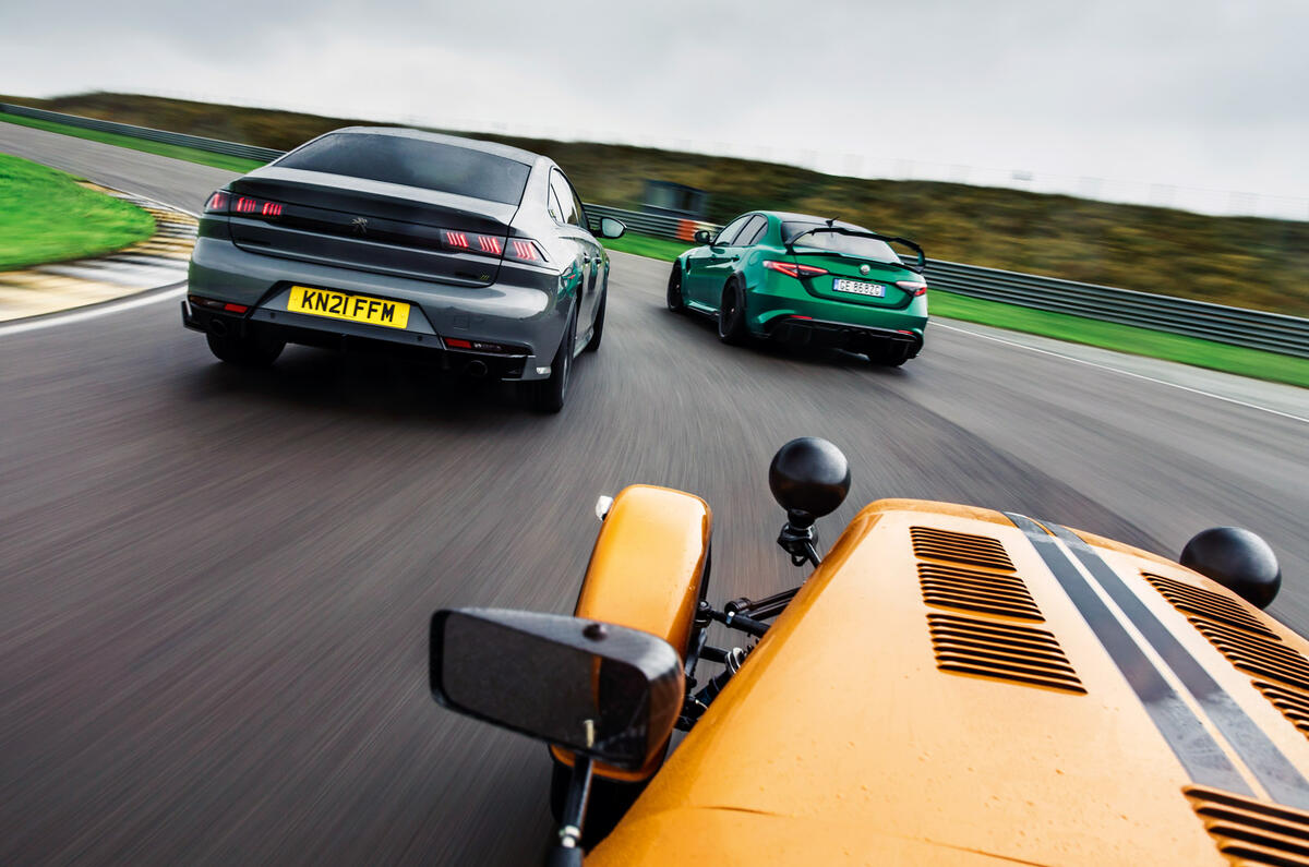 87 Britains best drivers car 2021 trio track rear 87 Britains best drivers car 2021 trio track rear