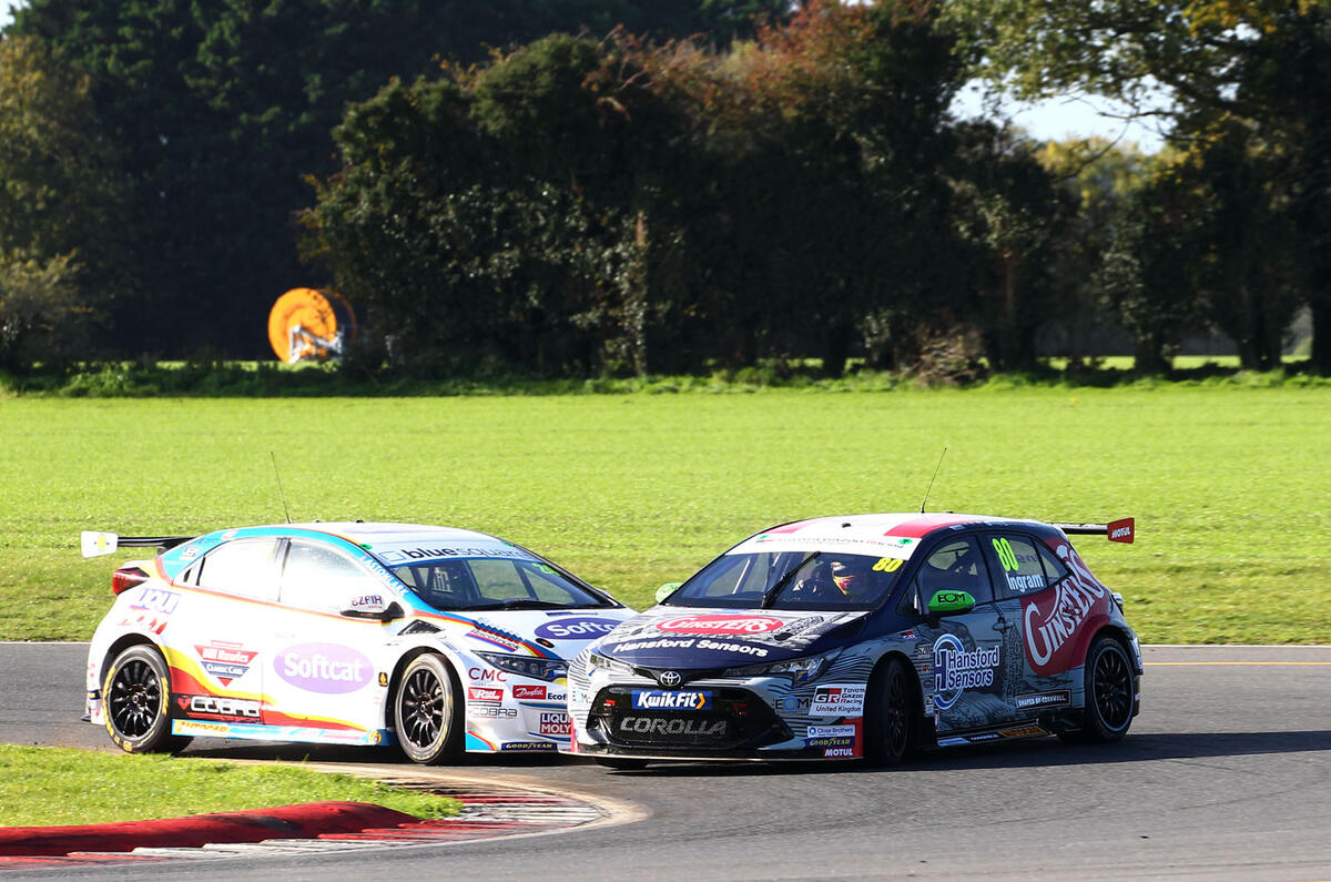 BTCC meeting the officials - Hill and Ingram BTCC meeting the officials - Hill and Ingram