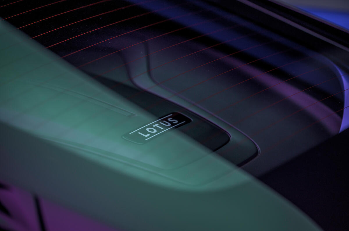 87 Lotus Emira 2021 reveal engine cover 87 Lotus Emira 2021 reveal engine cover