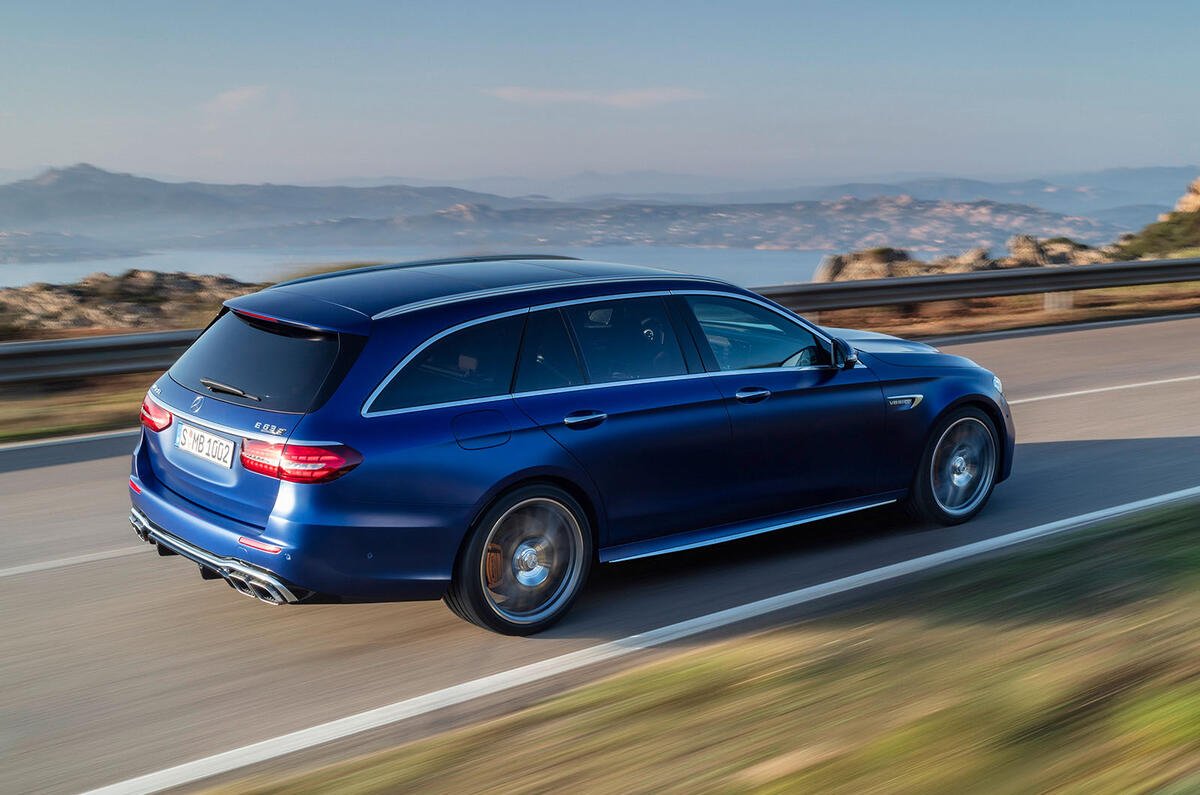 2020 Mercedes-AMG E63 facelift - estate rear 2020 Mercedes-AMG E63 facelift - estate rear
