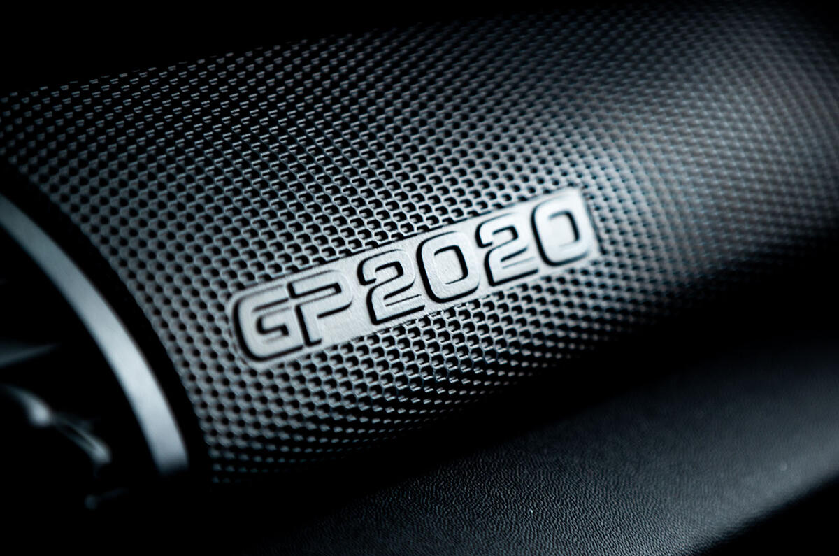 2020 Mini JCW GP first ride - trim details