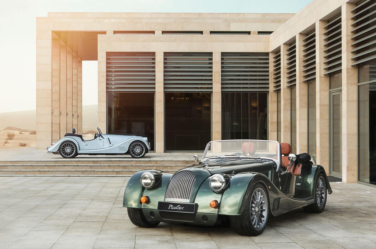 Morgan Plus Six 2019 official press images - lifestyle 1