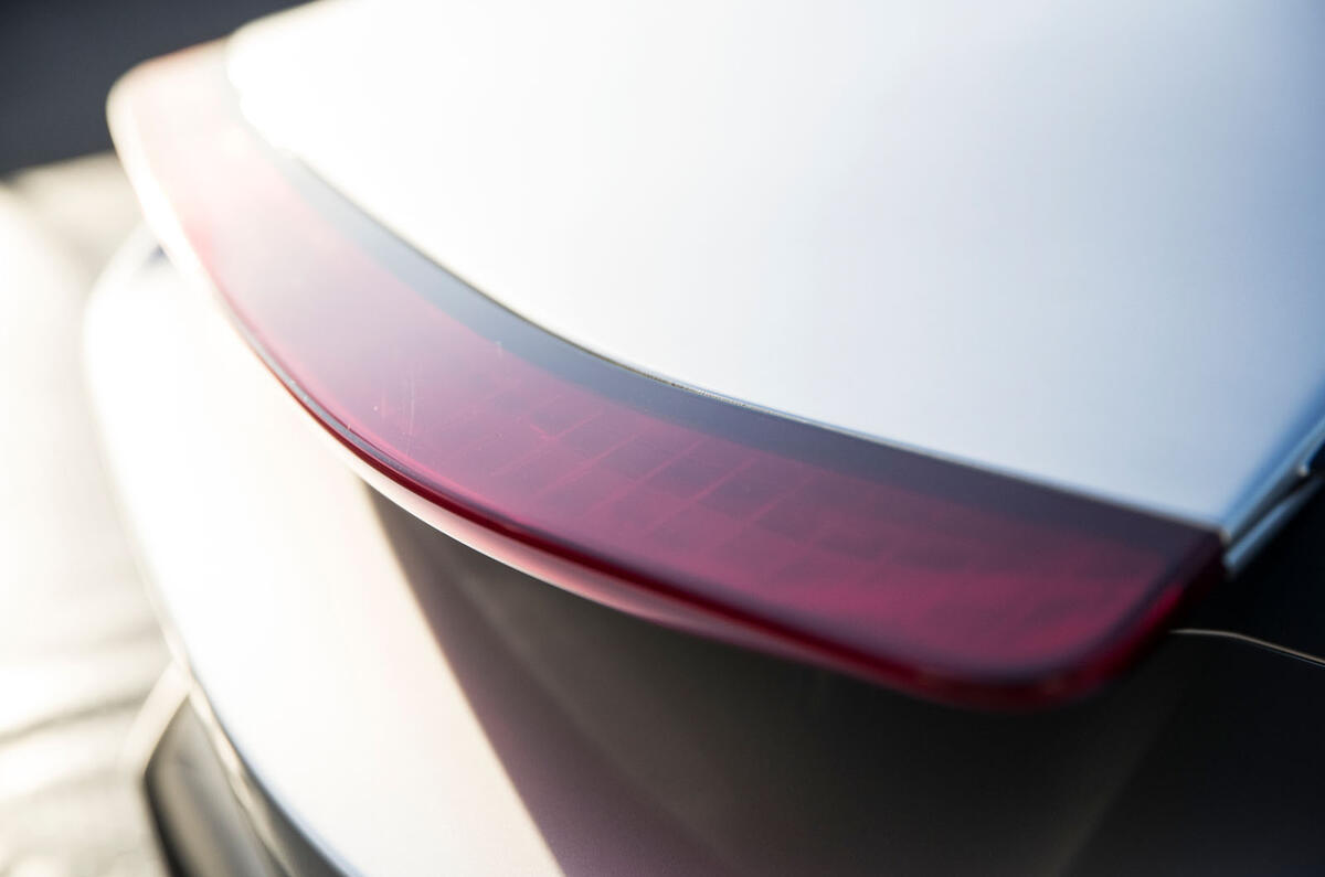 Pininfarina Battista customer preview event - rear light detail