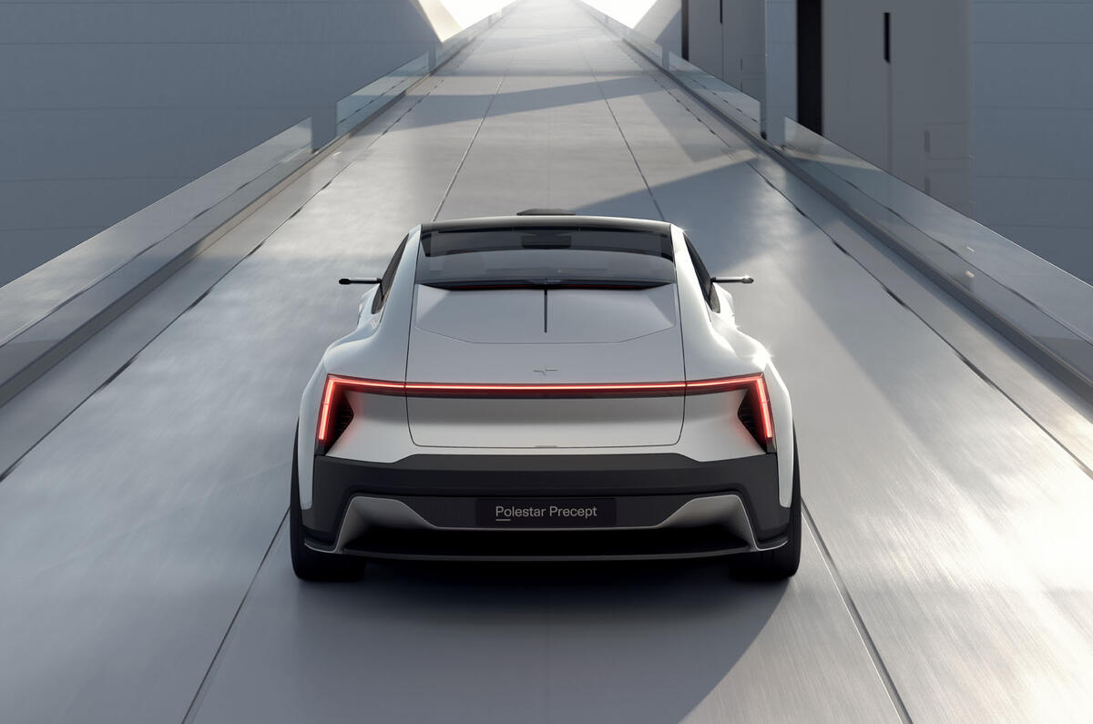 Polestar Precept concept official images - rear end Polestar Precept concept official images - rear end