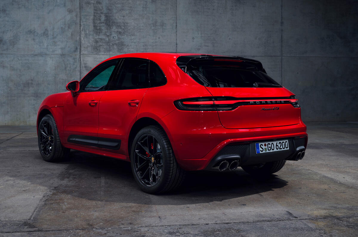 87 Porsche Macan GTS 2021 official images rear