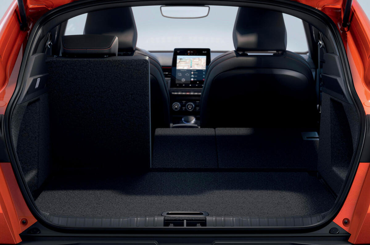 2021 Renault Arkana official European images - boot 2021 Renault Arkana official European images - boot
