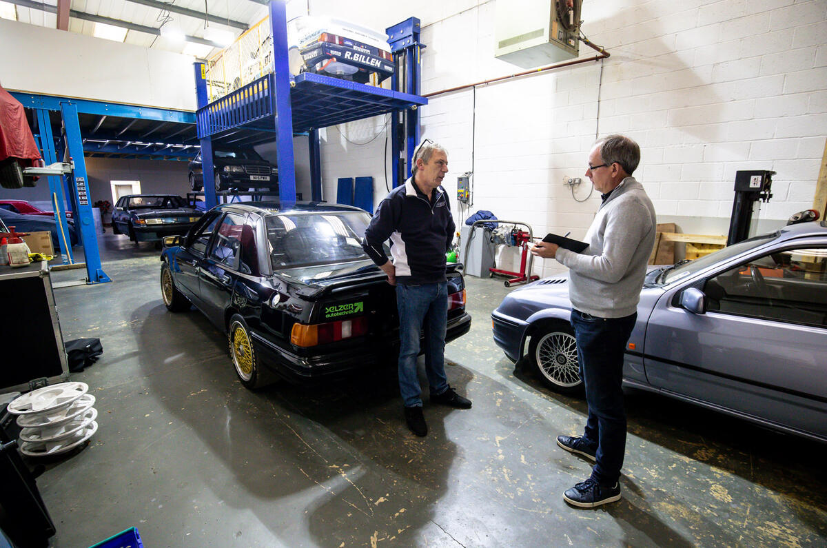 87 Rouse Sierra RS500 continuation feature Group A Sapphire Cosworth 87 Rouse Sierra RS500 continuation feature Group A Sapphire Cosworth
