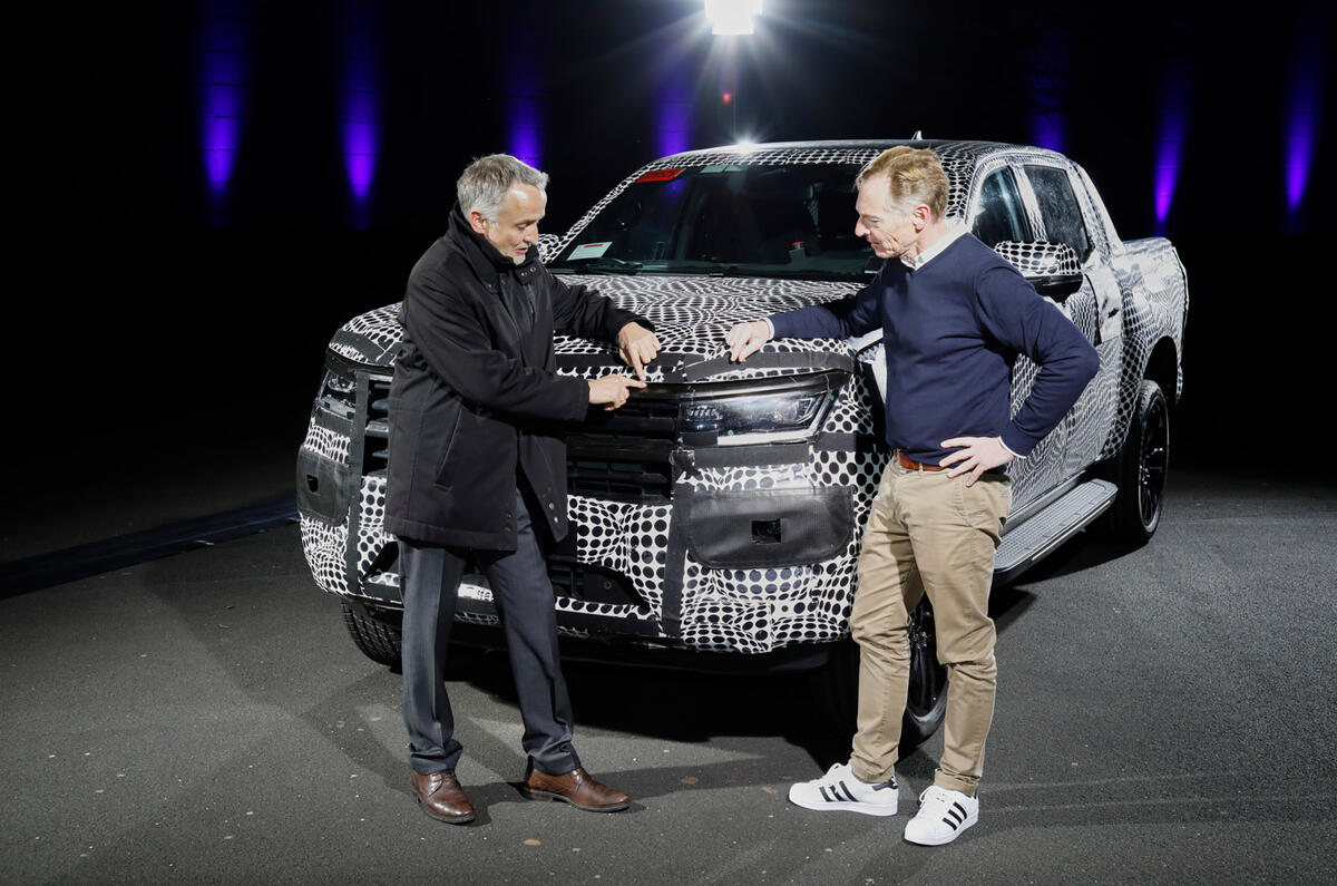 87 Volkswagen Amarok prototype action GK interview 87 Volkswagen Amarok prototype action GK interview