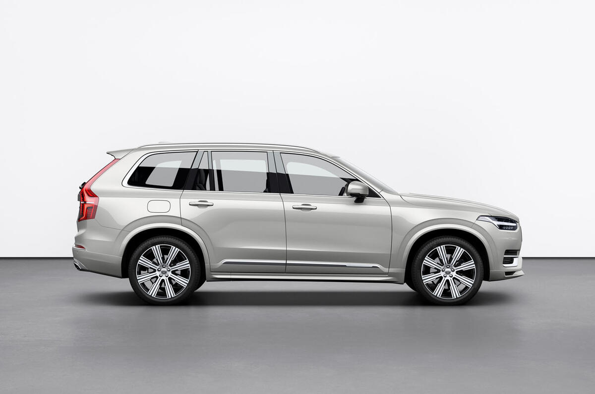 Volvo XC90 2019 refresh official press - static side