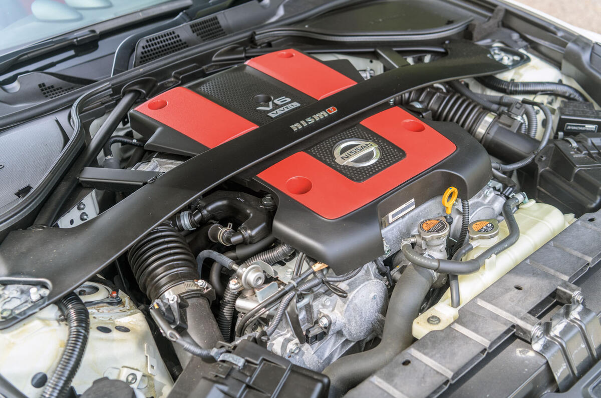 Naturally aspirated group test - Nissan 370Z engine