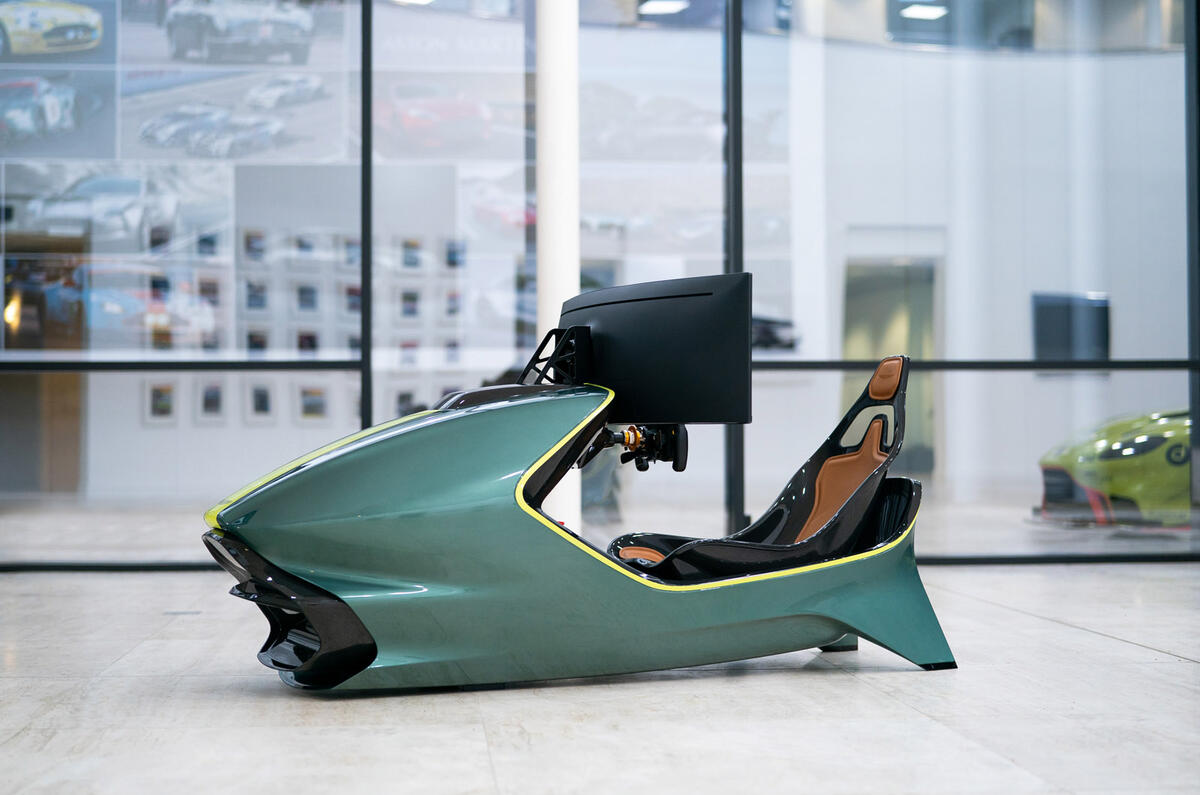 88 Aston Martin AMR C01 simulator tested static 88 Aston Martin AMR C01 simulator tested static