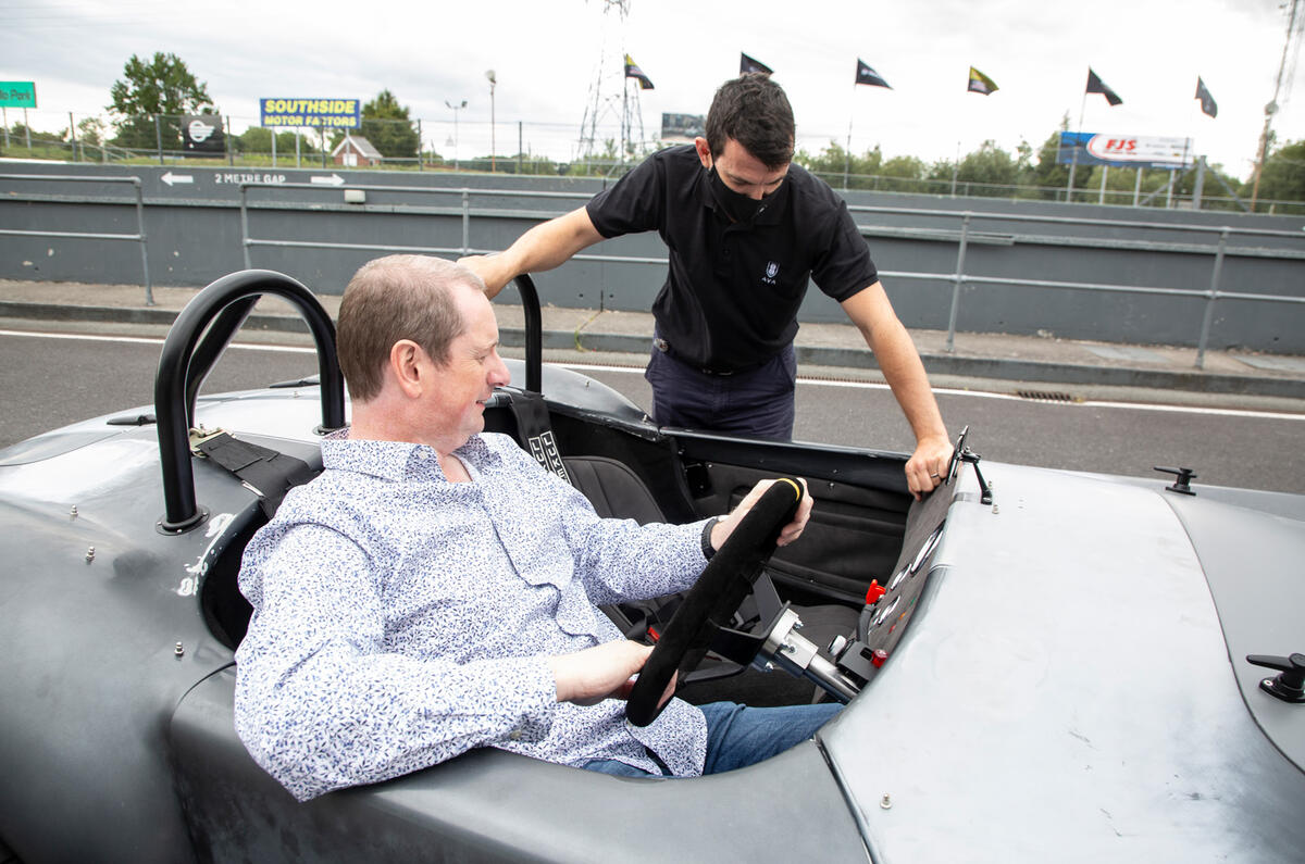 88 AVA Electric Cobra prototype feature testing