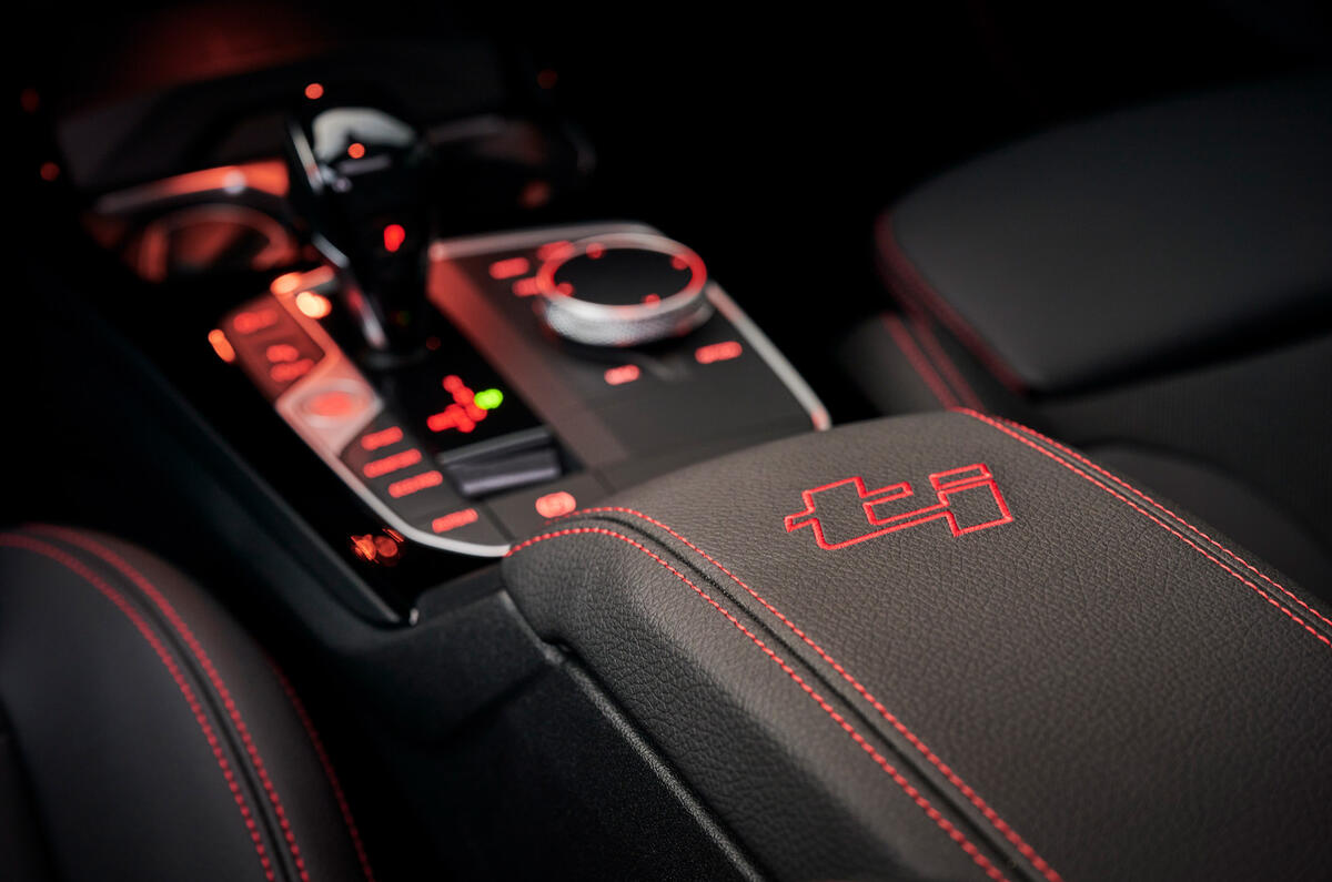 BMW 1 Series 128ti official reveal - armrest BMW 1 Series 128ti official reveal - armrest